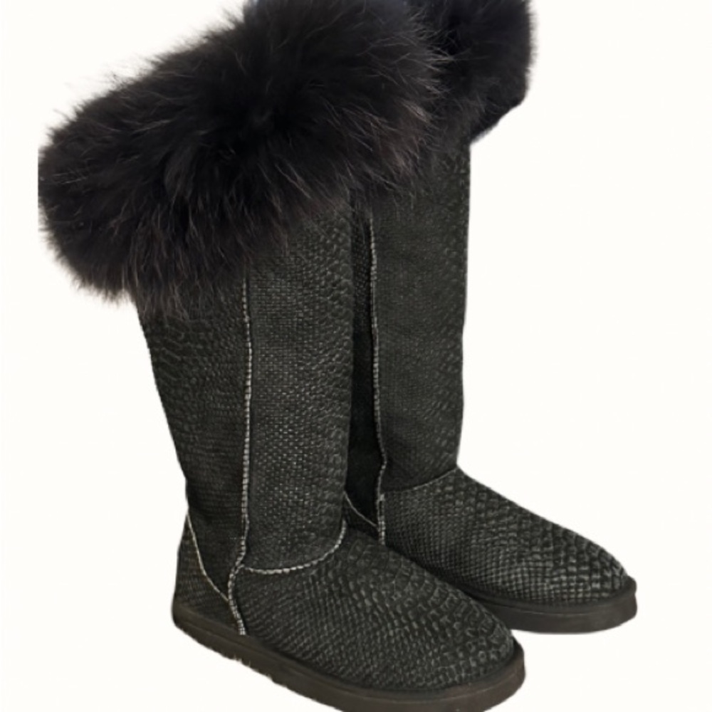 Australia Luxe Collection Foxy Python Leather She… - image 1